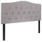 Flash Furniture Full Cambridge, Headboard, Gray Fabric HG-HB1708-F-LG-GG - alternate 2